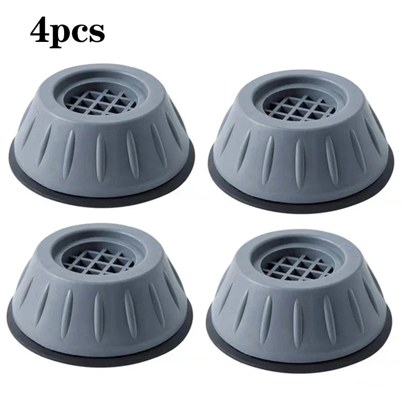 4pcs Anti Vibration Feet Pads Rubber Mat Slipstop Silent Dampers Stand Universal Washing Machine Refrigerator Furniture Foot Pad